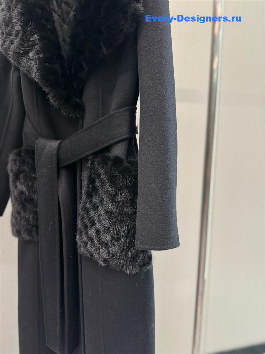 Vanitoo mid-length cashmere coat