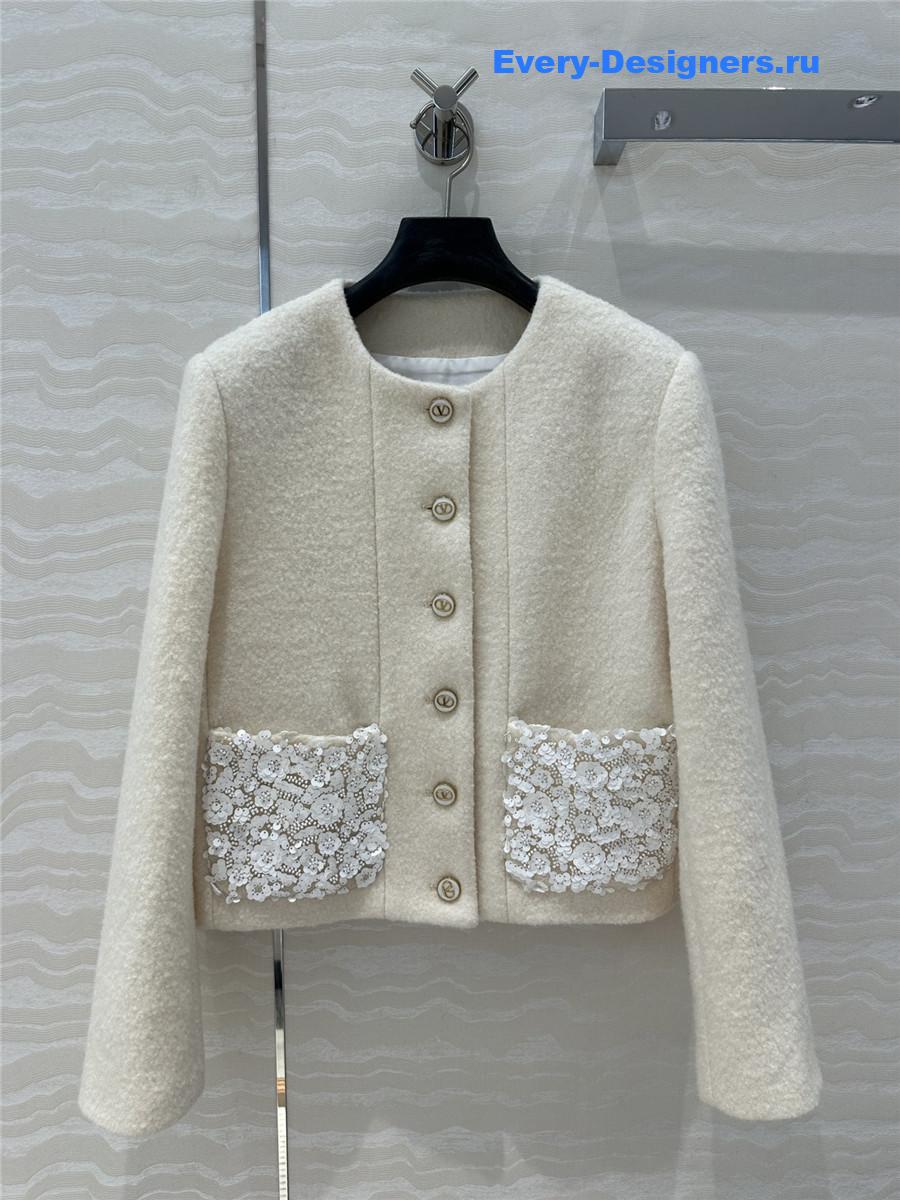 Va1e*ntin0 wool coat