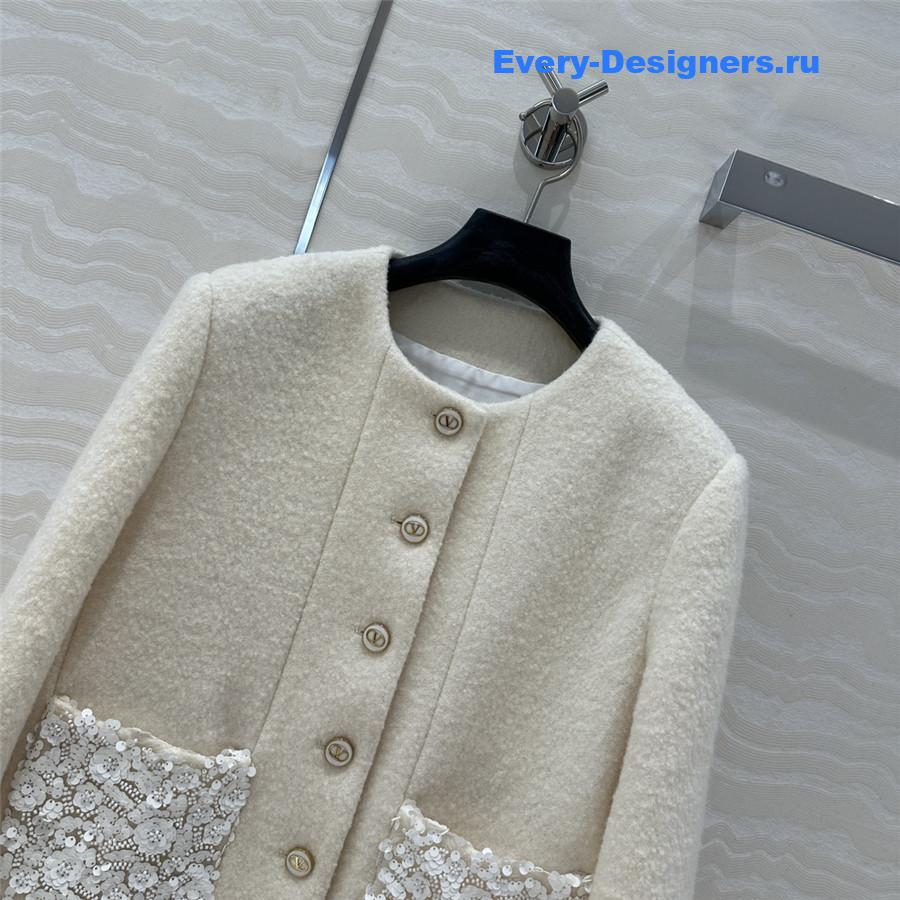 Va1e*ntin0 wool coat