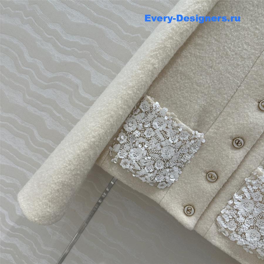 Va1e*ntin0 wool coat