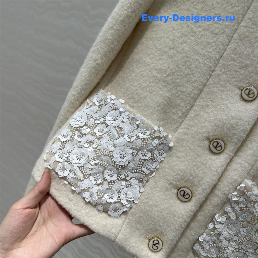 Va1e*ntin0 wool coat