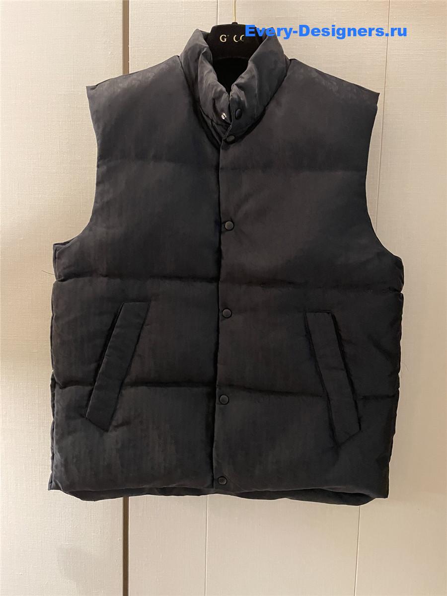 D10r monogram cotton vest