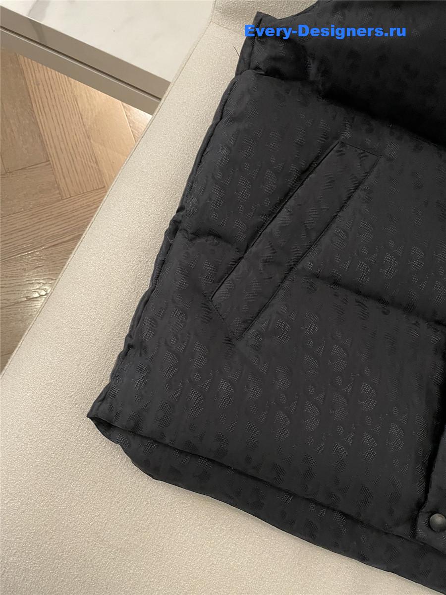 D10r monogram cotton vest