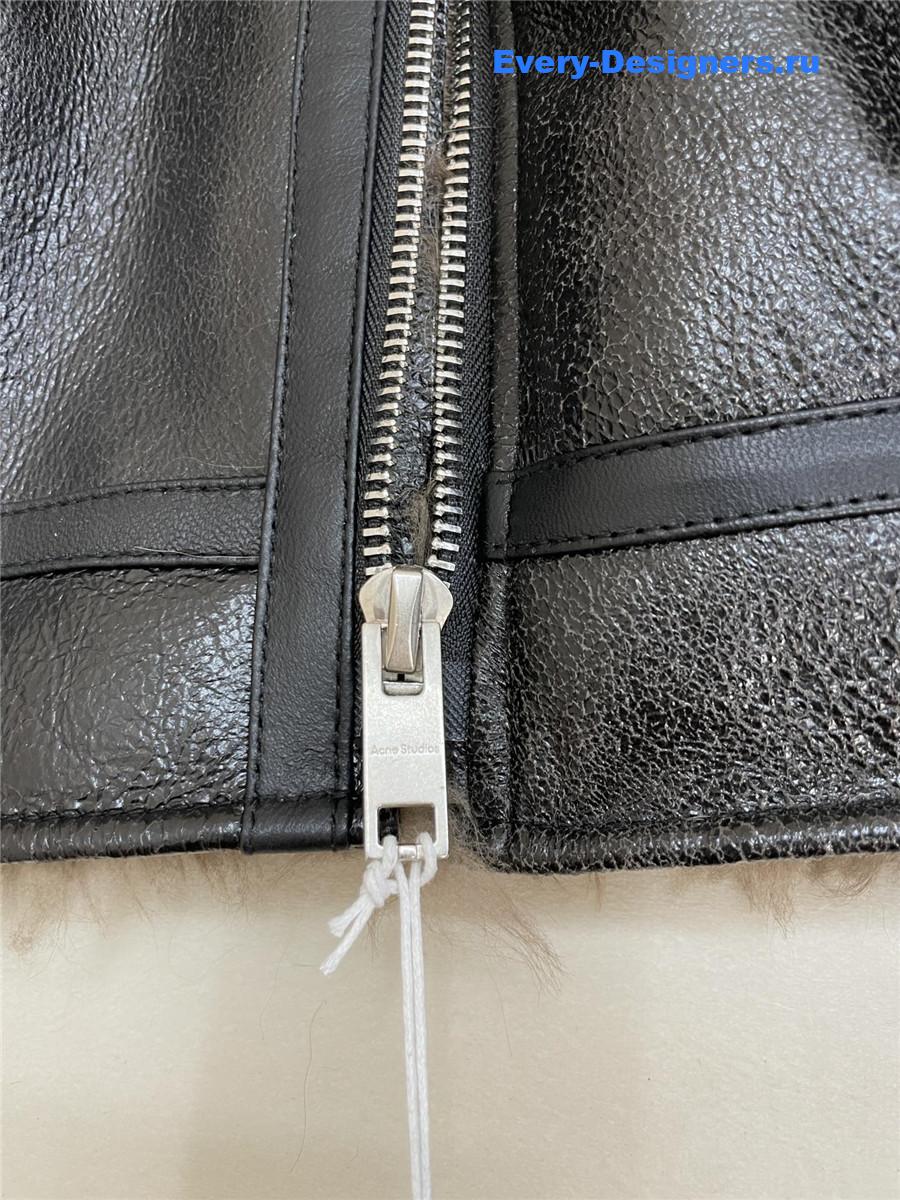 Acne studios shearling coat