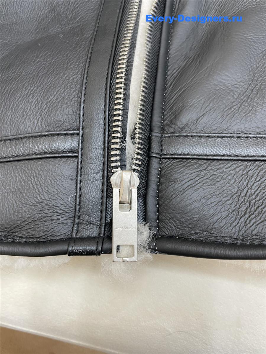 Acne studios shearling coat