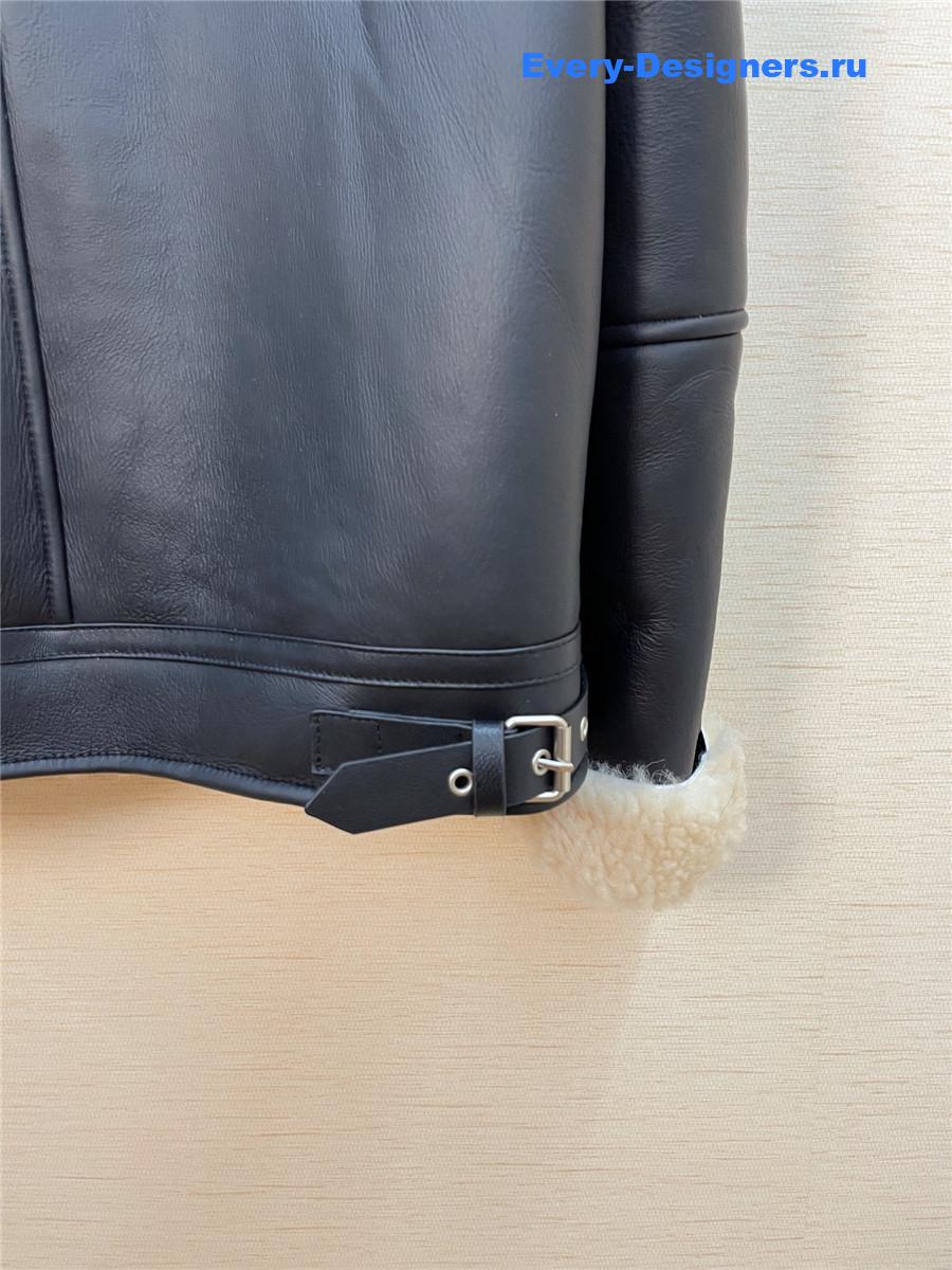 Acne studios shearling coat