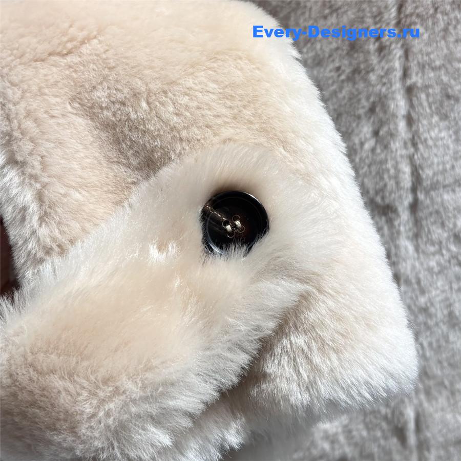 Vanitoo mid-length leather and shearling