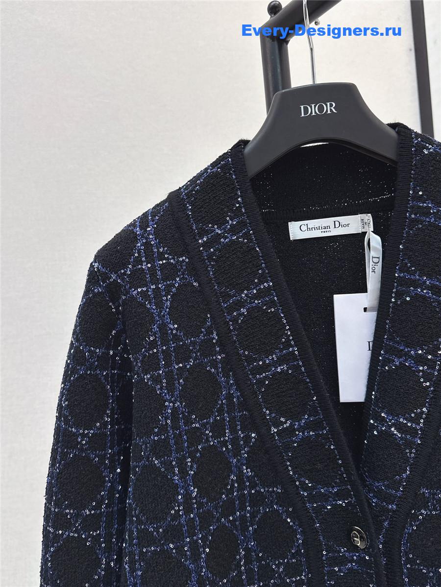 D10r cannage knit cardigan