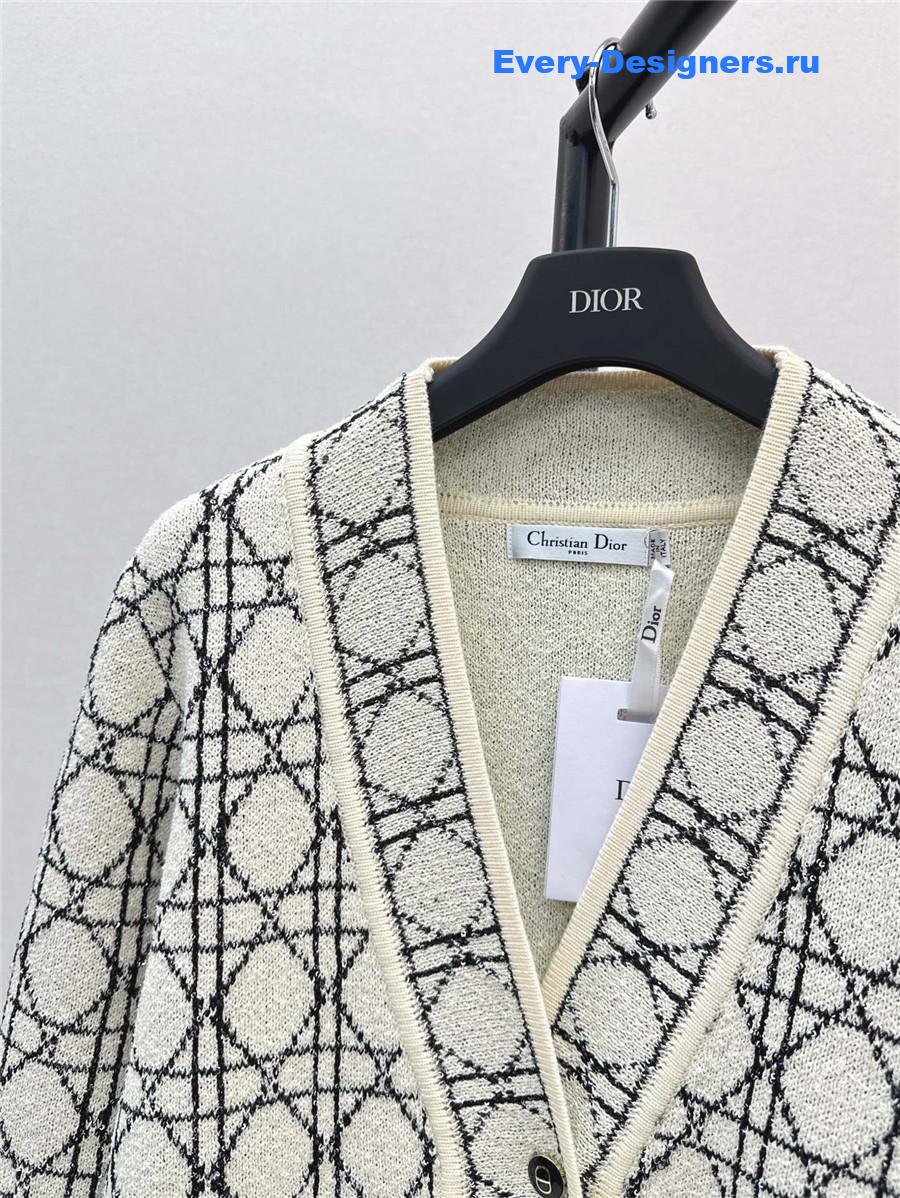 D10r cannage knit cardigan