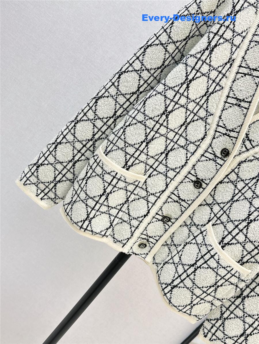 D10r cannage knit cardigan