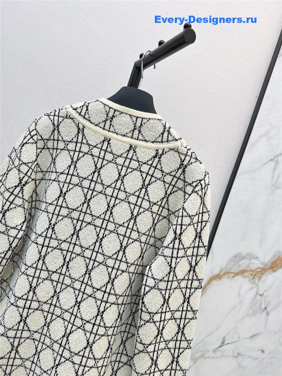 D10r cannage knit cardigan