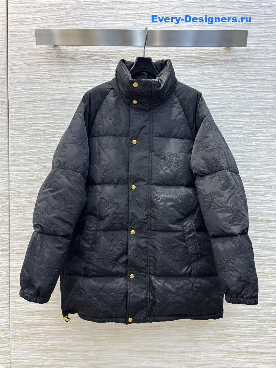 Ce1i*e mid-length down jacket