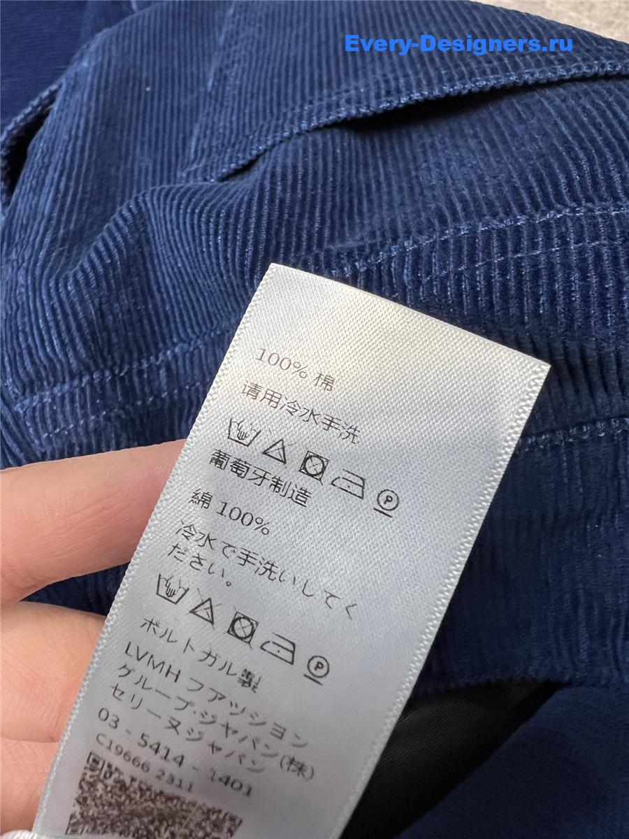 Ce1i*e corduroy straight-leg track pants