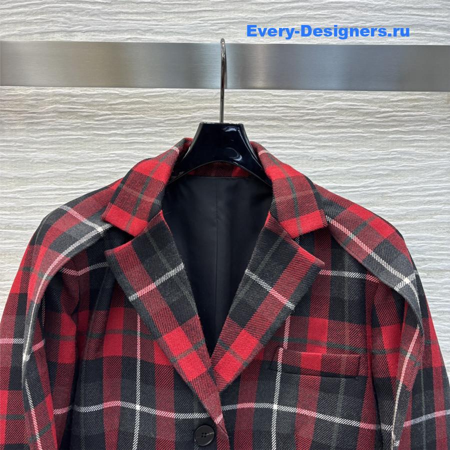 D10r slim-fit wool blazer