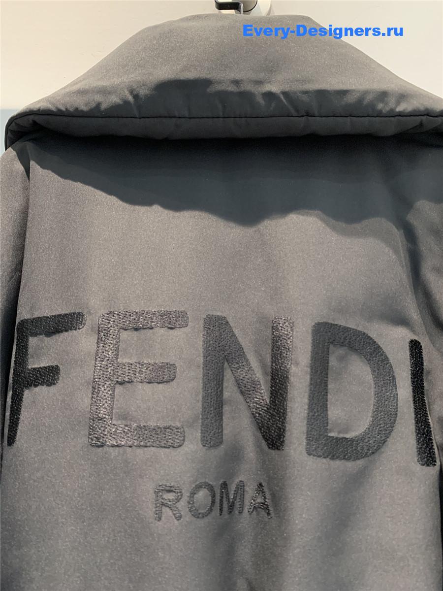 F**di mid-length down jacket