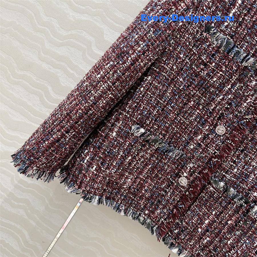 Ch**el woven tweed jacket