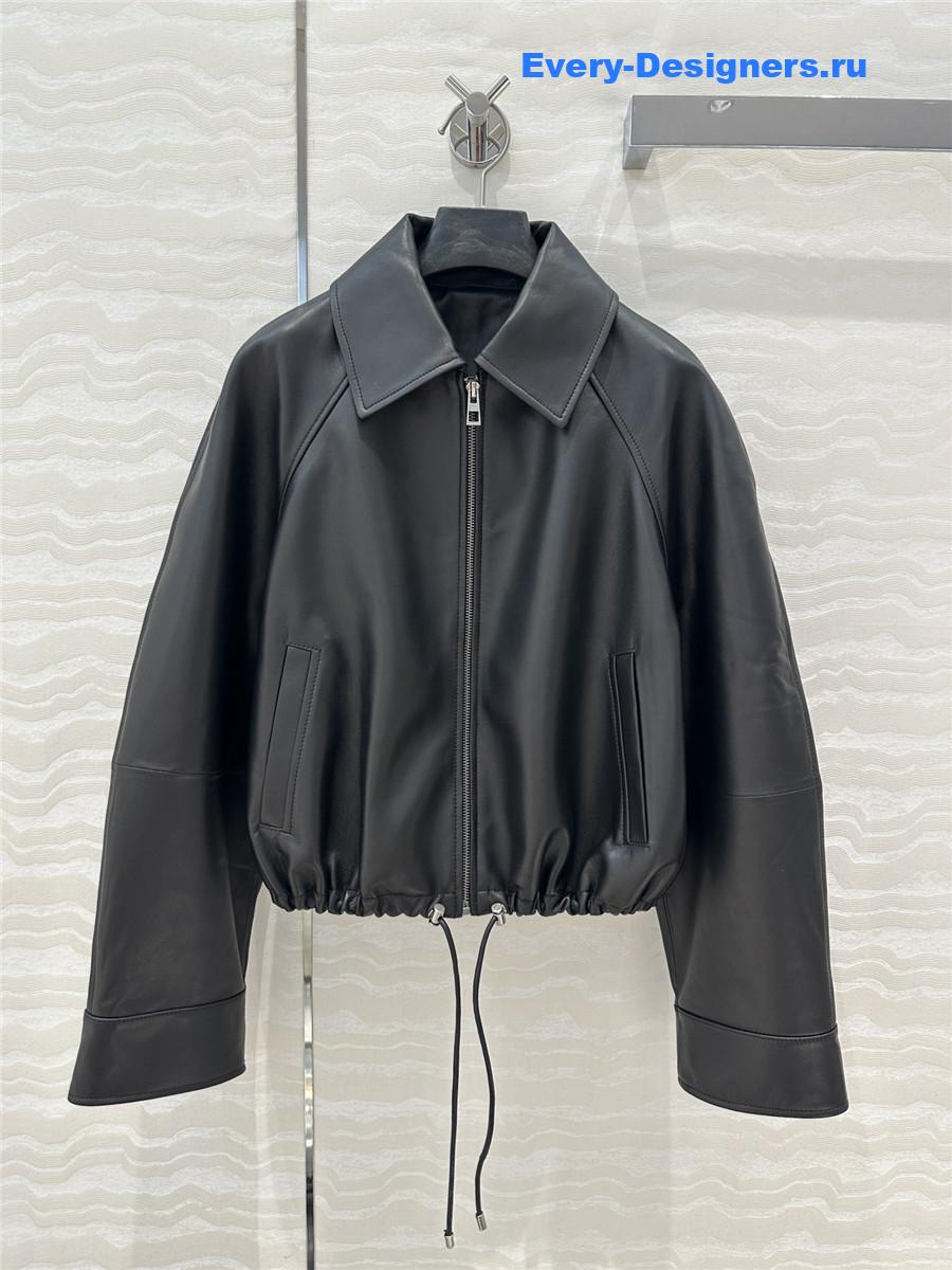 L0ew* stylish leather jacket