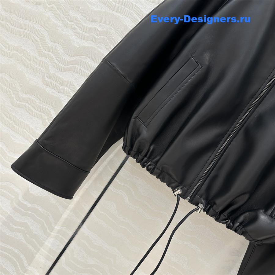 L0ew* stylish leather jacket