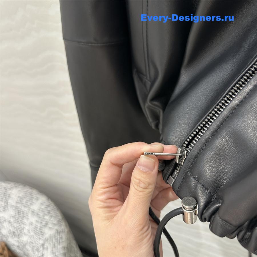 L0ew* stylish leather jacket