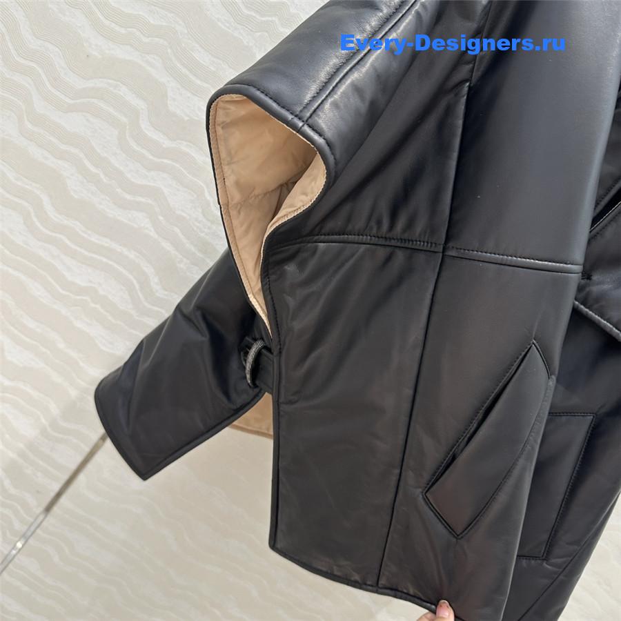 BC Cape Leather Padded Jacket