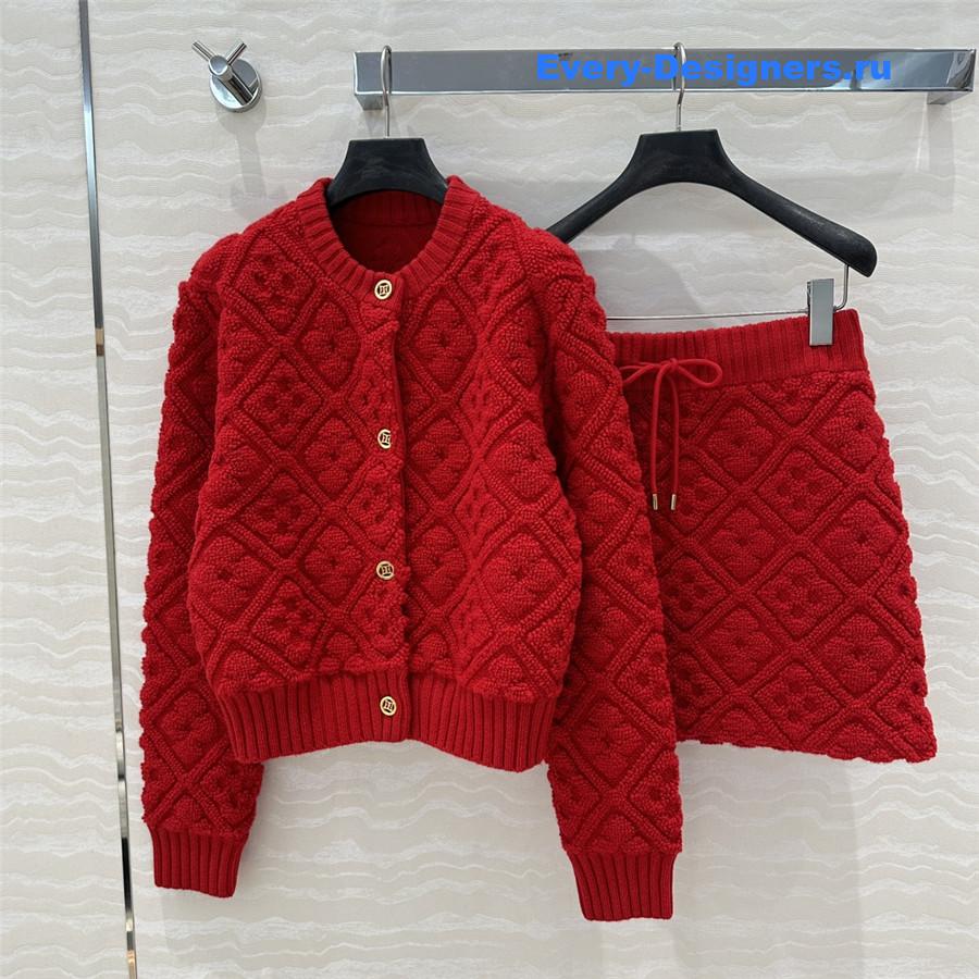 l0vis Vvtt0n lv monogram jacquard suit