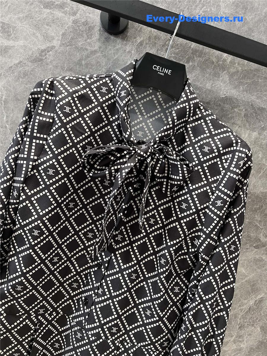 Ce1i*e tie pleated dress