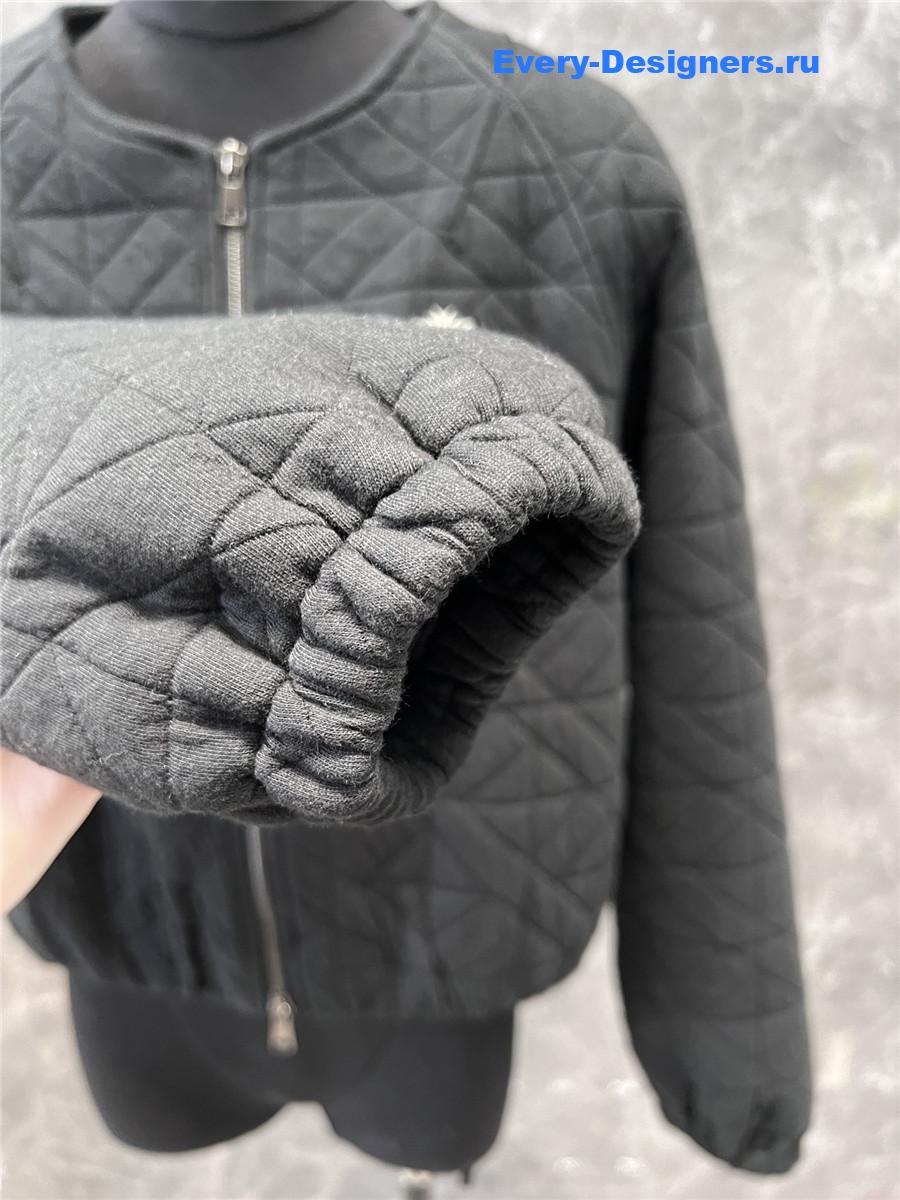 D10r quilted jacket + cuffed cotton pants set