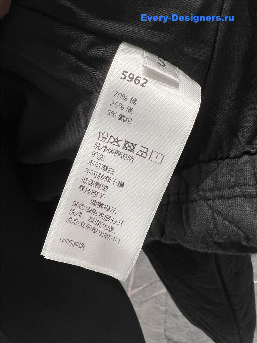 D10r quilted jacket + cuffed cotton pants set