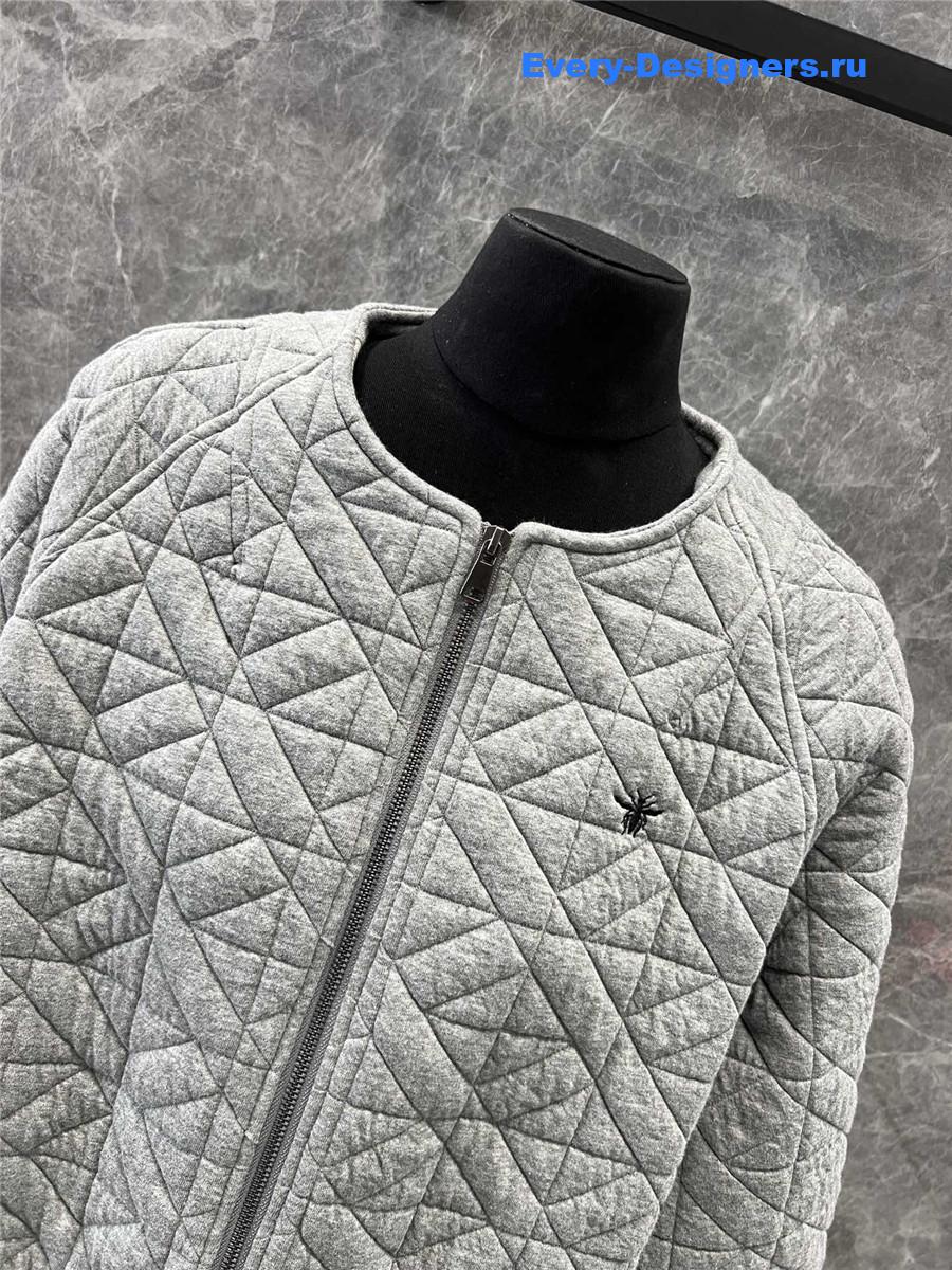 D10r quilted jacket + cuffed cotton pants set