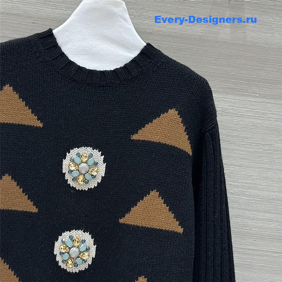 Vanitoo quilted cashmere dress