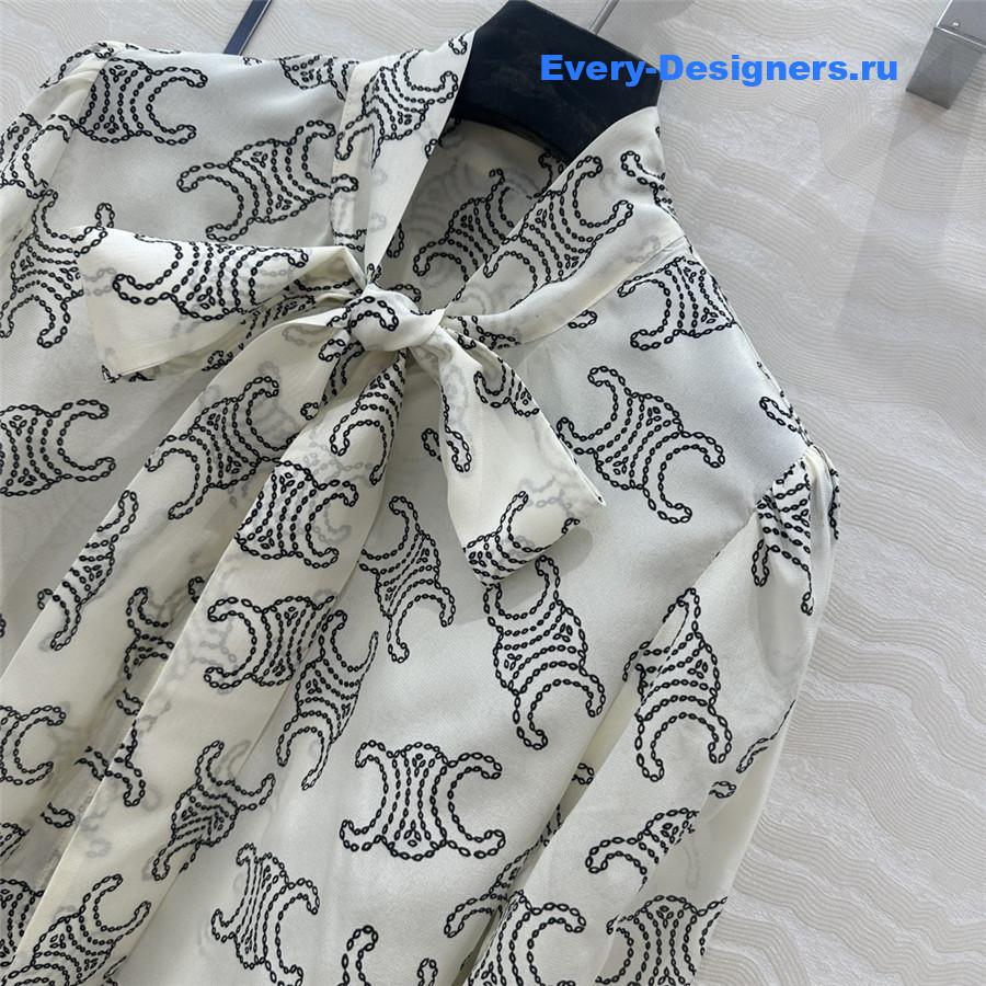 Ce1i*e arc de triomphe print real shirt