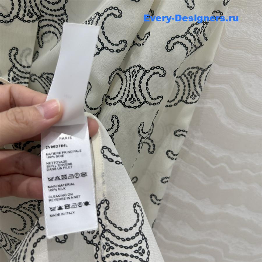 Ce1i*e arc de triomphe print real shirt