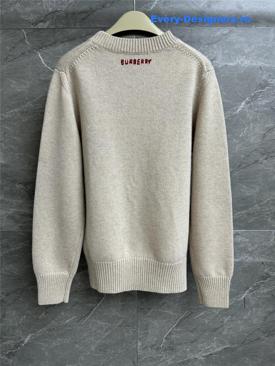 Bv*b*rry b snake wool sweater beige