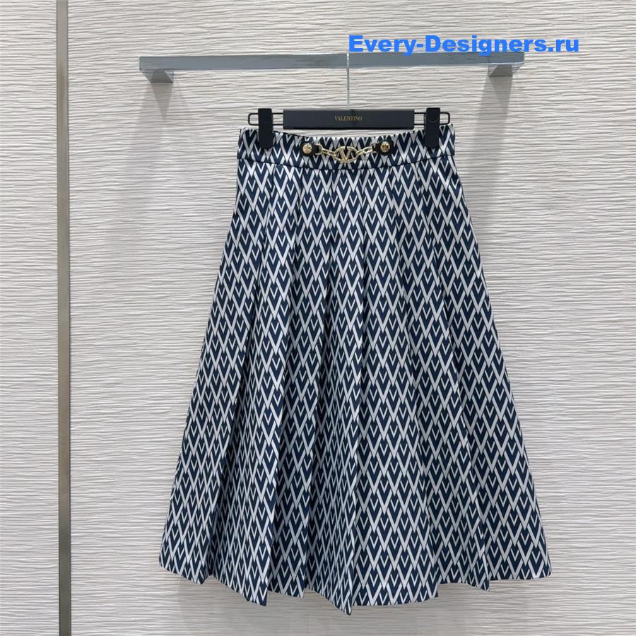 Va1e*ntin0 pleated skirt