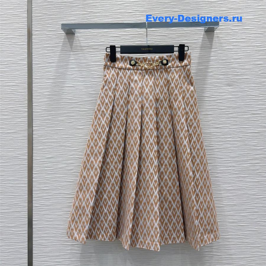 Va1e*ntin0 pleated skirt