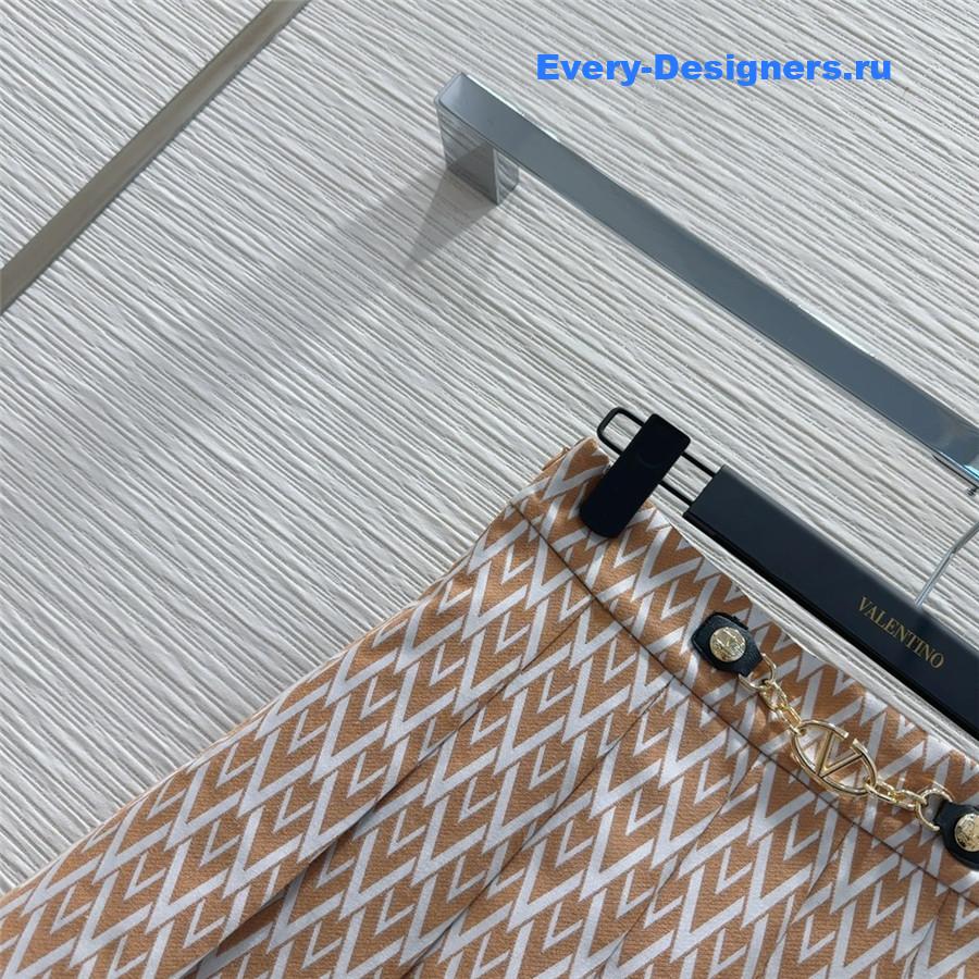 Va1e*ntin0 pleated skirt