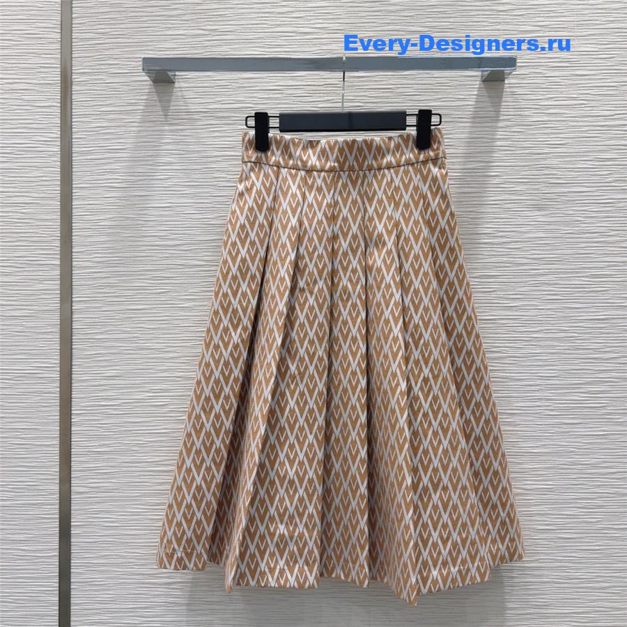 Va1e*ntin0 pleated skirt
