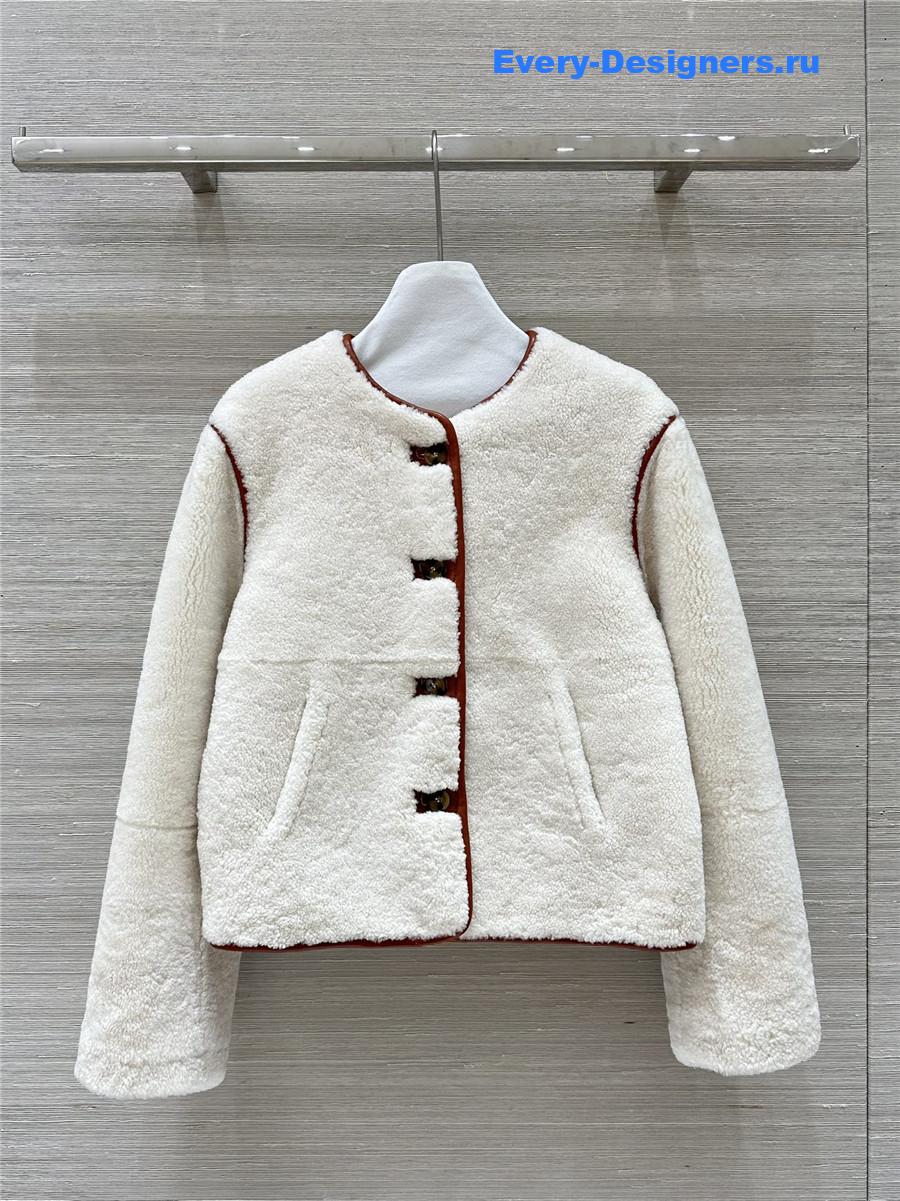 L0r0 P1ana shearling coat