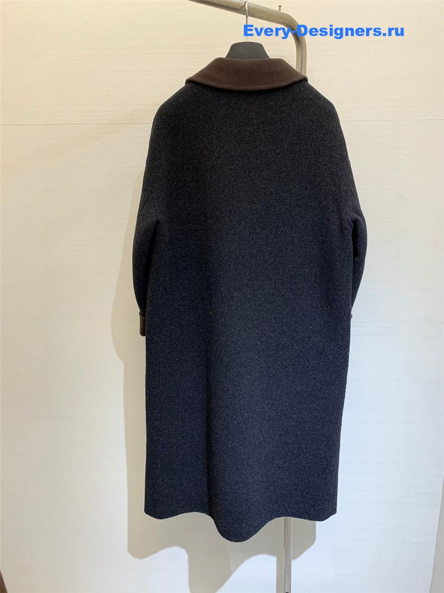 b0tt*ga Ven*ta colorblock wool coat