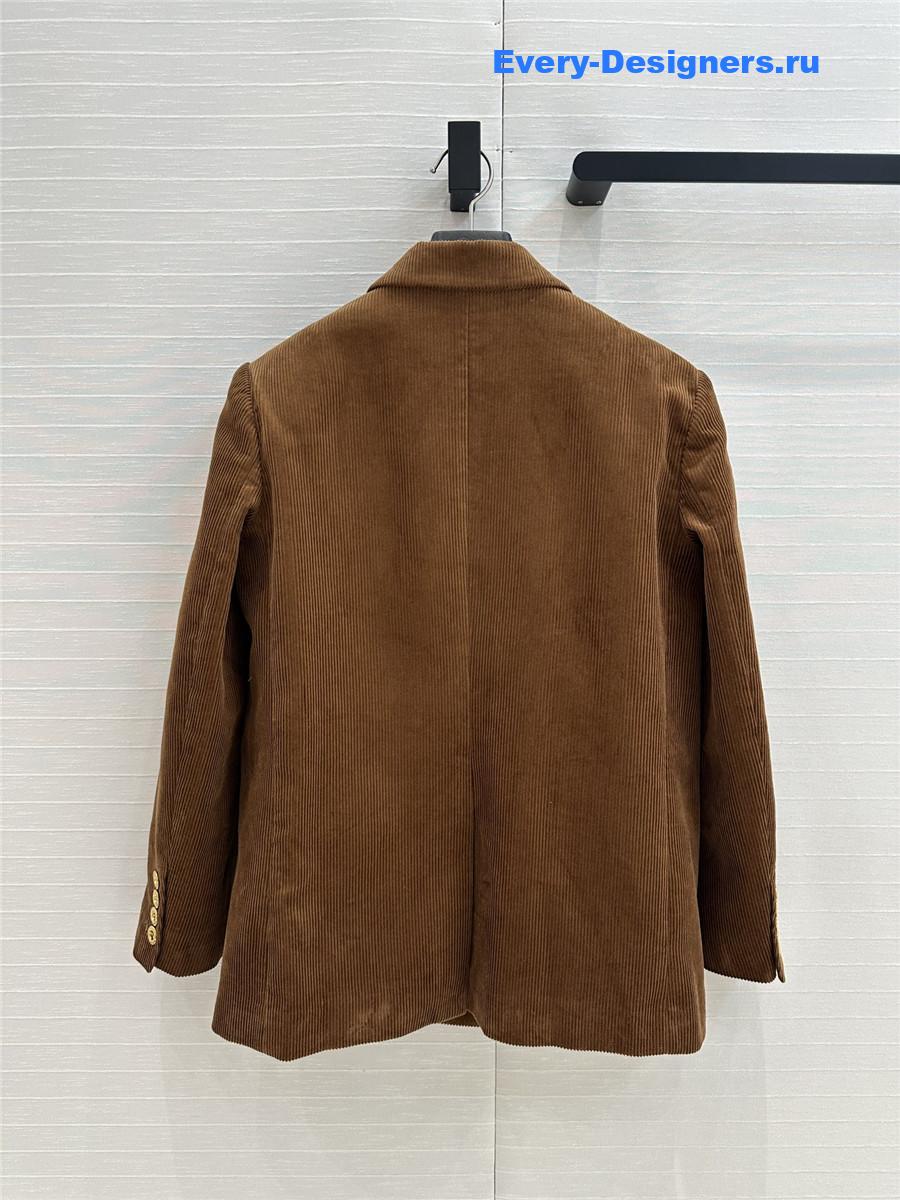 L0r0 P1ana double-breasted blazer