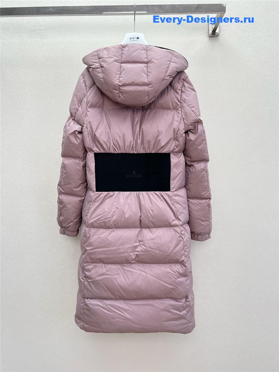 Moncler Long Hooded Down Jacket