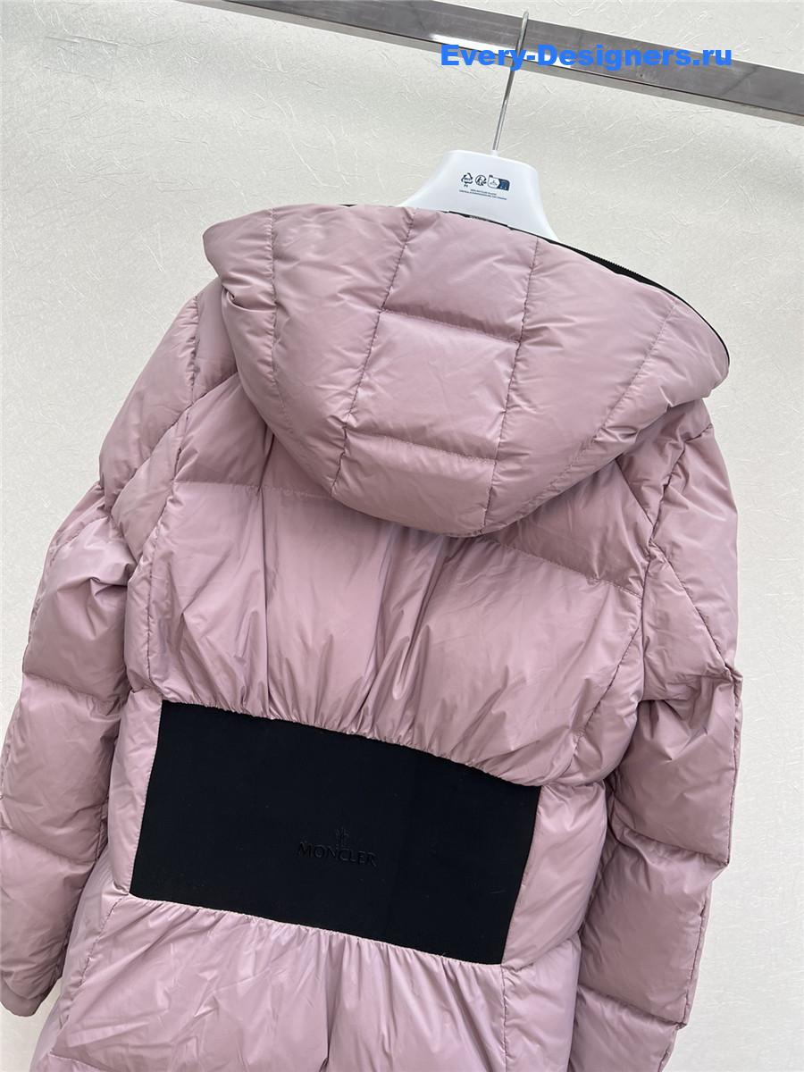 Moncler Long Hooded Down Jacket