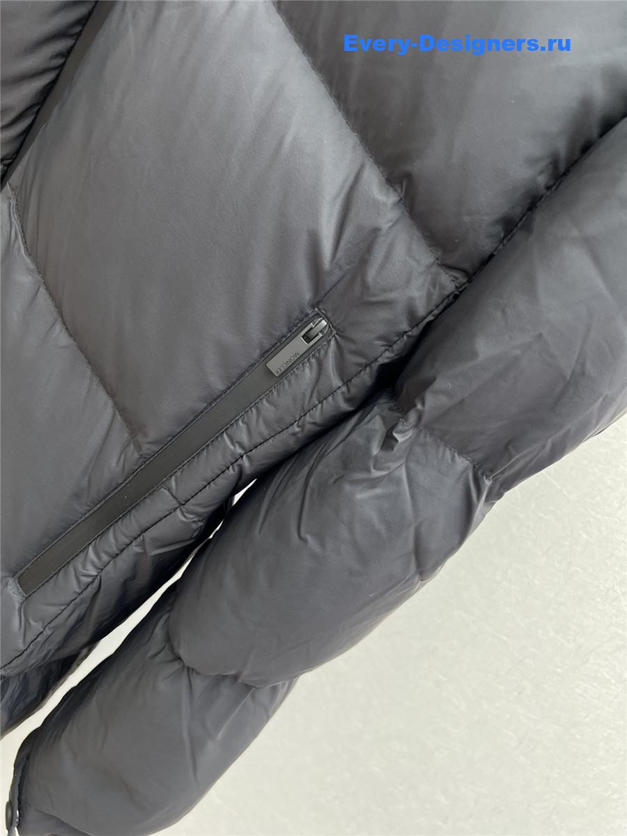 Moncler Long Hooded Down Jacket