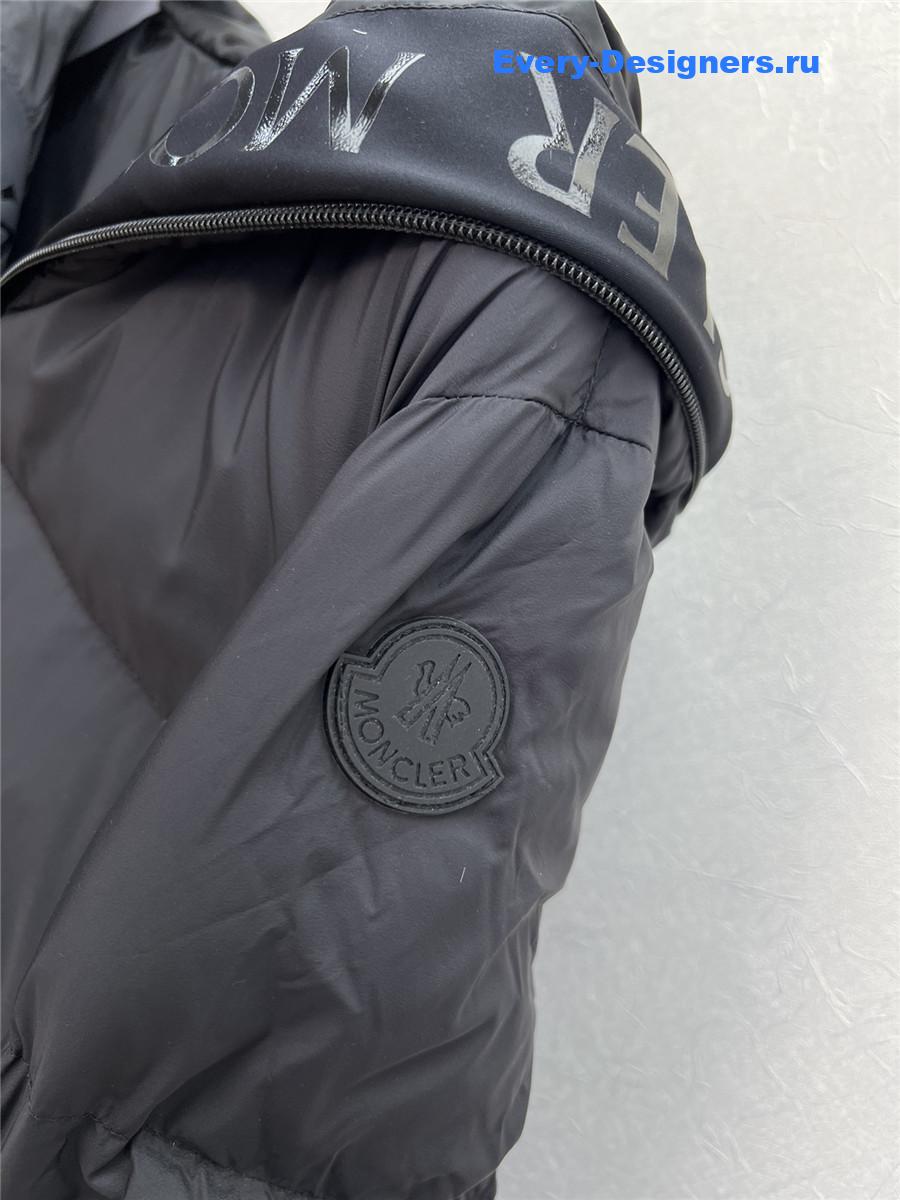 Moncler Long Hooded Down Jacket