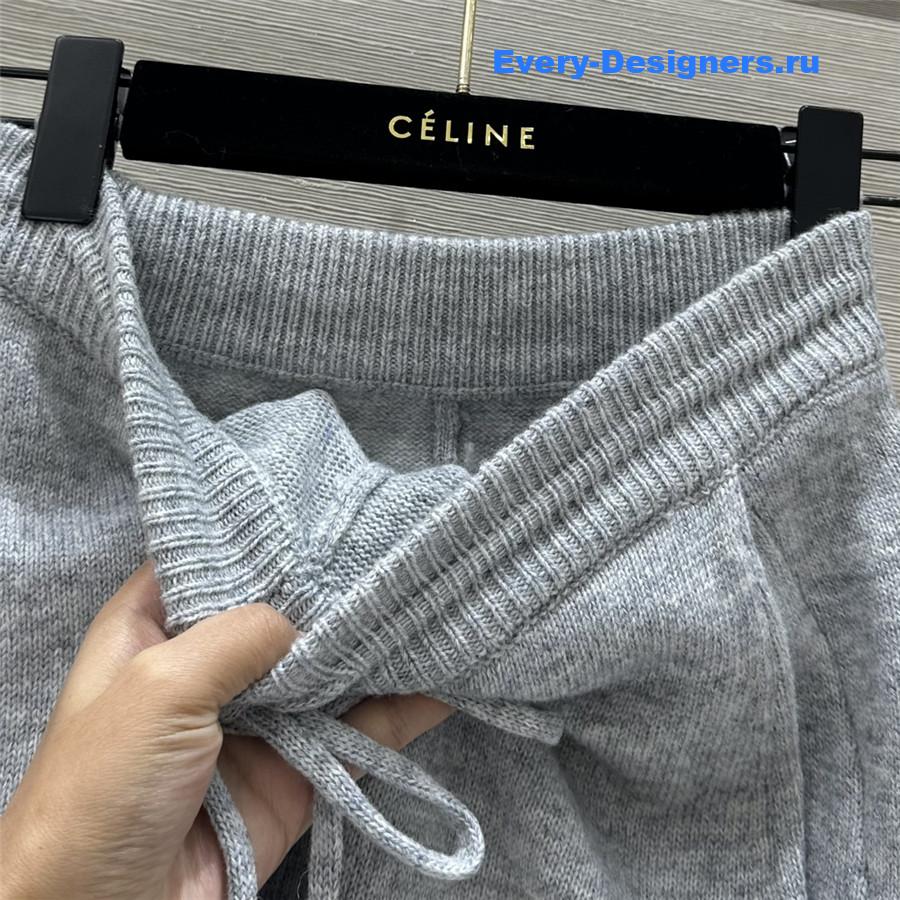 Ce1i*e crew neck top + pants set
