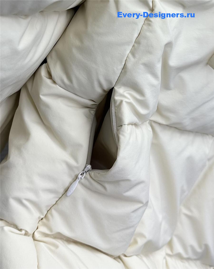 Moncler hooded goose down jacket