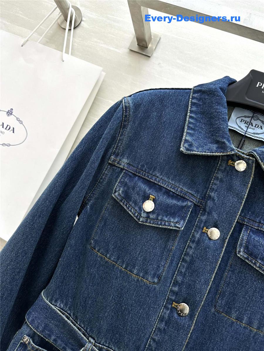 Pra*a workwear denim jumpsuit