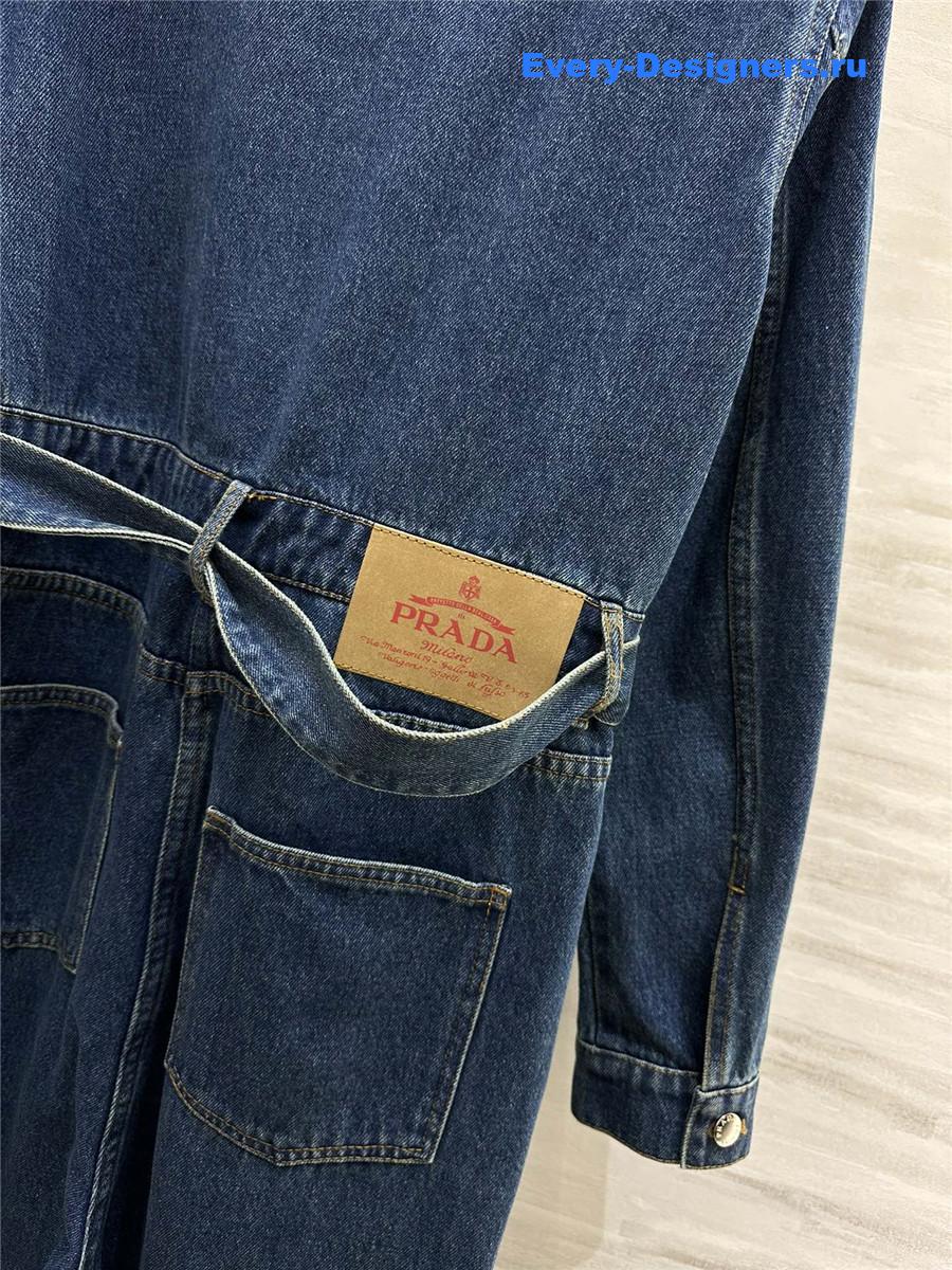 Pra*a workwear denim jumpsuit