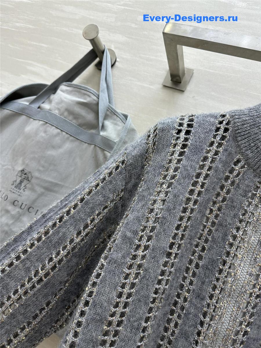 BC mohair blend stand collar jacket