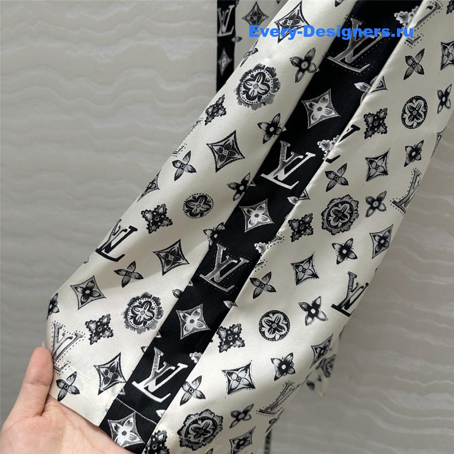 l0vis Vvtt0n lv printed silk pants